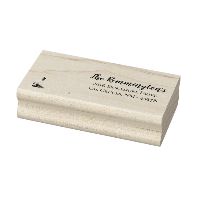 Personalized Return Address Stamp Sunny Morning Fa (Stamp)
