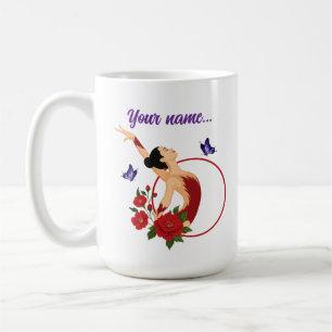 Personalized Rhythmic Gymnastics Coffee Mug