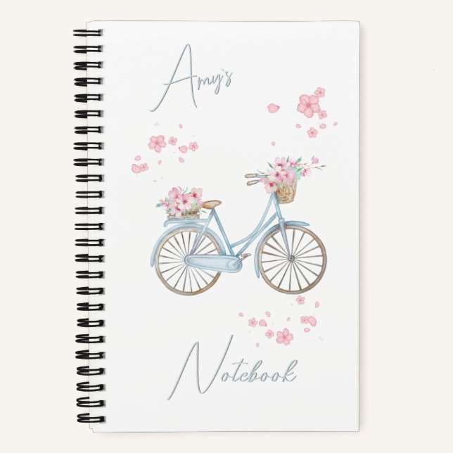 Personalized Ride & Write Notebook (Front)