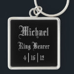 Personalized Ring Bearer Keychain<br><div class="desc">Personalized Ring Bearer Keychain</div>