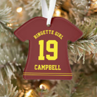 Personalized Ringette Girl Jersey Custom Name 
