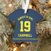 Personalized Ringette Girl Player Custom Name