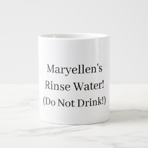 Personalized "Rinse Water" Mug for artists