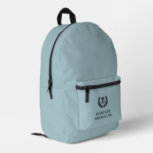 Personalized RN Nursing School Graduation Elegant Printed Backpack