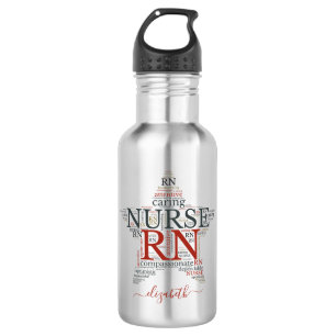 Personalized RN Registered Nurse 532 Ml Water Bottle
