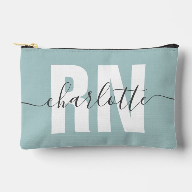 Personalized RN Registered Nurse Graduation Accessory Pouch (Front)