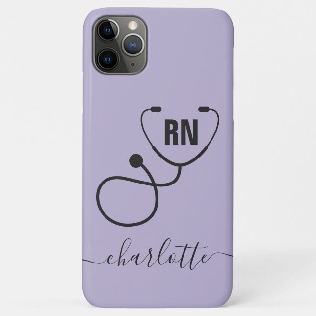 Personalized RN Registered Nurse Graduation Case-Mate iPhone Case (Back)