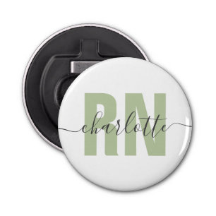 Personalized RN Registered Nurse Graduation Gifts Bottle Opener