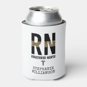 Personalized RN Registered Nurse Graduation Gifts Can Cooler