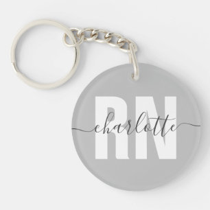 Personalized RN Registered Nurse Graduation Gifts  Keychain
