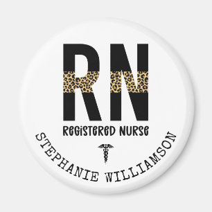 Personalized RN Registered Nurse Graduation Gifts Magnet