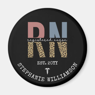 Personalized RN Registered Nurse Graduation Magnet