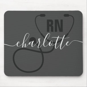 Personalized RN Registered Nurse Graduation Mouse Pad