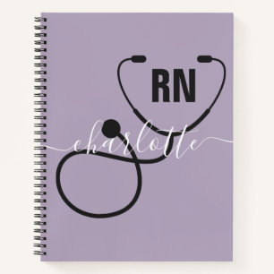Personalized RN Registered Nurse Graduation Notebook