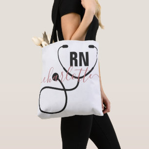 Personalized RN Registered Nurse Graduation Tote Bag