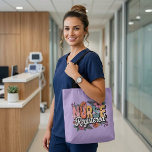 Personalized RN Registered Nurse Graduation  Tote Bag