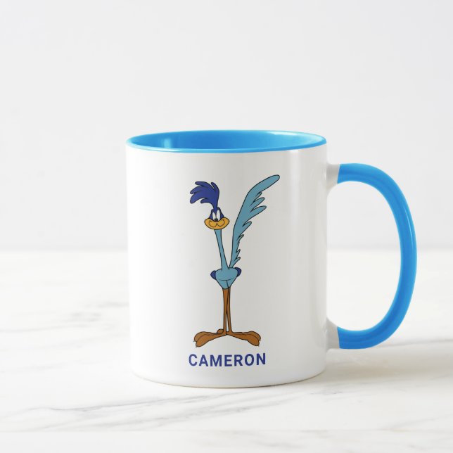 Personalized ROAD RUNNER™ in Colour Mug (Right)