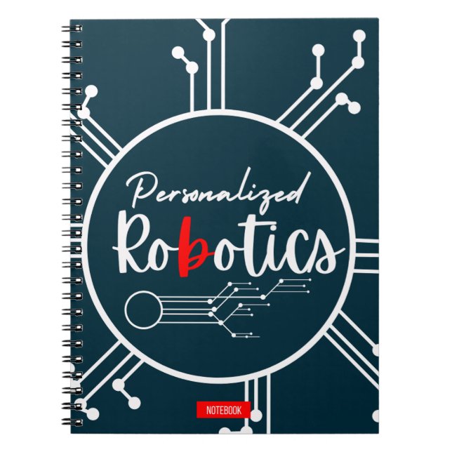 Personalized Robotics Notebook (Front)