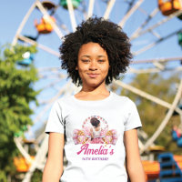 Personalized Rollercoaster Party African American