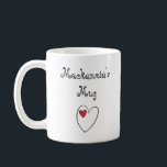 Personalized Romantic Heart Coffee Mug<br><div class="desc">Custom cute heart mug • Personalized with name • Loved one keepsake • Let someone know they are really loved with a special keepsake they can enjoy every day. This wonderful personalised mug features a delightful pink hearts design. This mug makes a thoughtful, heartfelt and practical keepsake for any occasion...</div>