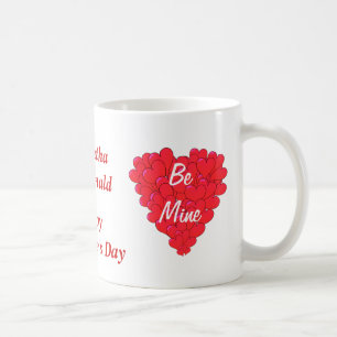 Personalized romantic Valentines day Coffee Mug