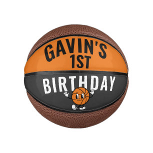 Personalized Rookie of the Year Custom Birthday Mini Basketball
