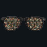 Personalized Rose Flower 40Th Birthday Retro Sunglasses<br><div class="desc">Celebrate with joy using this rose themed birthday product, featuring bright rose patterns, playful floral motifs, and decorative elegance ideal for birthday gifts and party decor.…... ... ... ... ... ..pink rose birthday theme , floral wreath birthday , spring blossom birthday , nature inspired birthday , garden style invitation ,...</div>