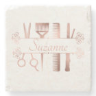 Personalized Rose Gold hair Stylist Hairdresser