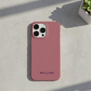 Personalized Rose Gold iPhone Case with Custom