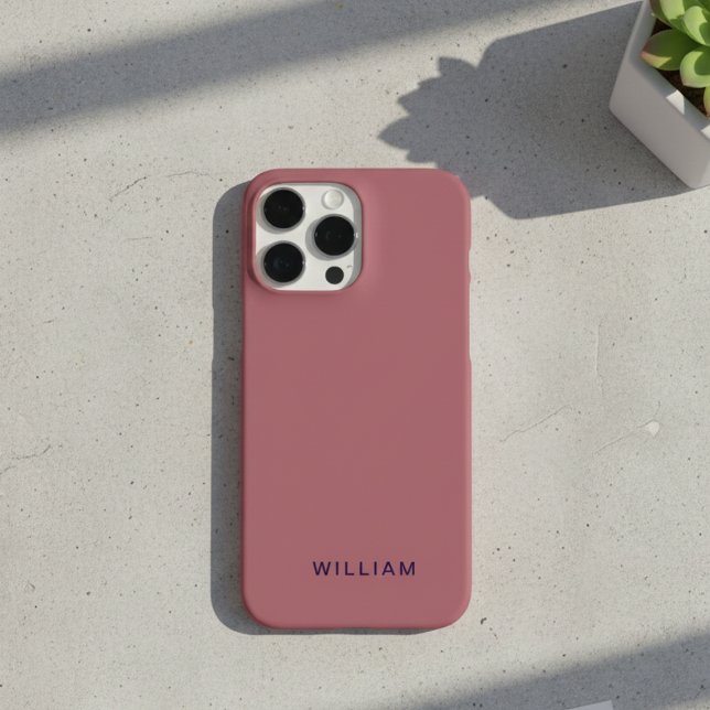 Personalized Rose Gold iPhone Case with Custom (Creator Uploaded)