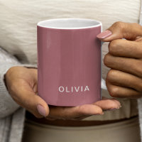 Personalized Rose Gold Monogram Name 