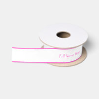 Personalized Rose Pink Religious First Communion