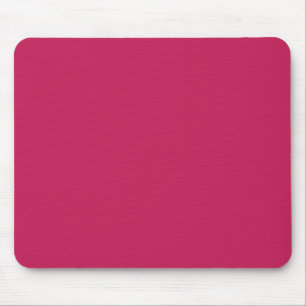 Personalized Rose Red Single Coloured Mouse Pad