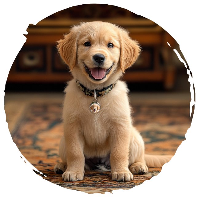 Personalized Round Pet Tag (Creator Uploaded)