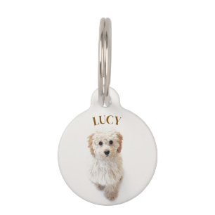 Personalized Round Pet Tag 