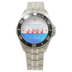 Personalized Rowing Club Member  Watch