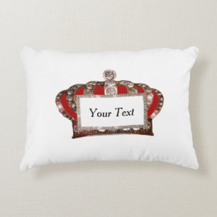 Personalized “Royal Crown” Accent Pillow