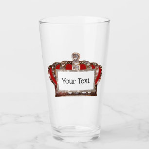 Personalized “Royal Crown” Glass