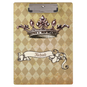 Personalized Royal Decree Clipboard
