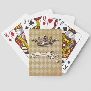Personalized Royal Decree Playing Cards