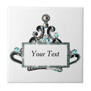 Personalized Royal Tiara Tile