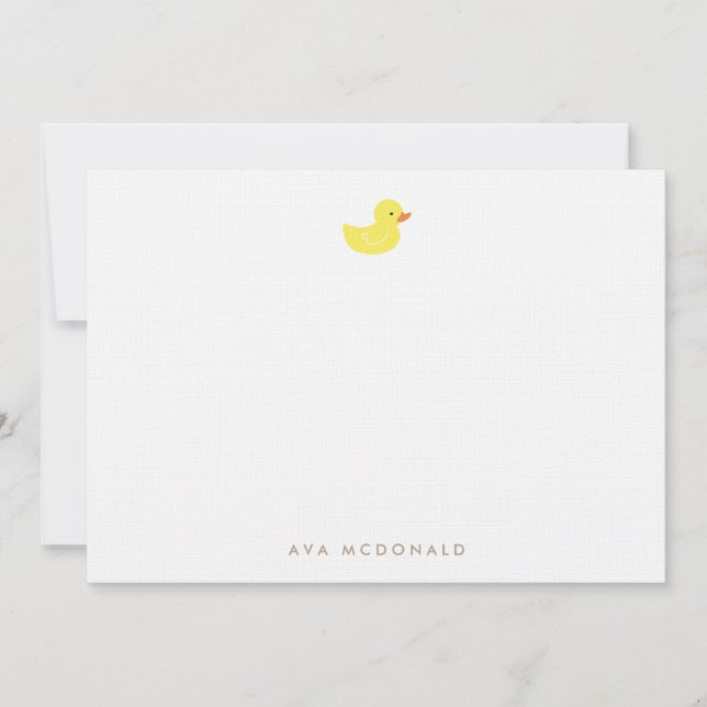 Personalized | Rubber Ducky (Front)