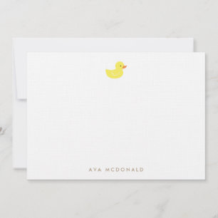 Personalized   Rubber Ducky