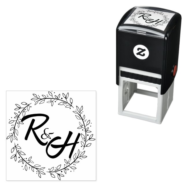 Personalized Rubber Stamp with Ink Pad  (In Situ)