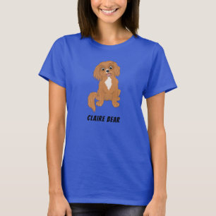 Personalized Ruby Cavalier King Charles Spaniel   T-Shirt