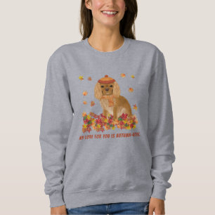 Personalized Ruby Cavalier Spaniel Sweatshirt