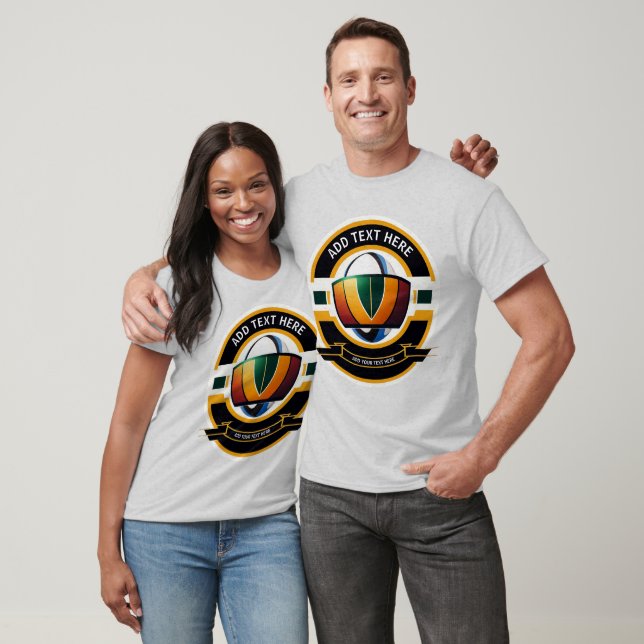 Personalized Rugby T-Shirt (Unisex)