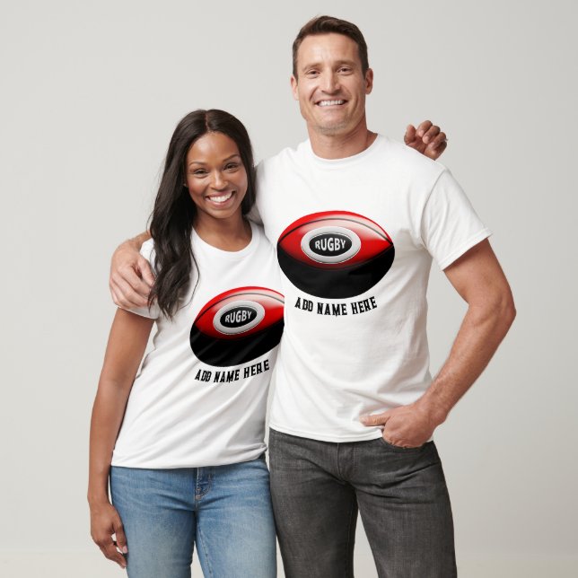 Personalized Rugby T-Shirt (Unisex)