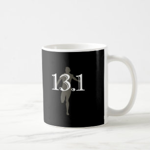 Personalized Runner 13.1 Half Marathon Keepsake Coffee Mug