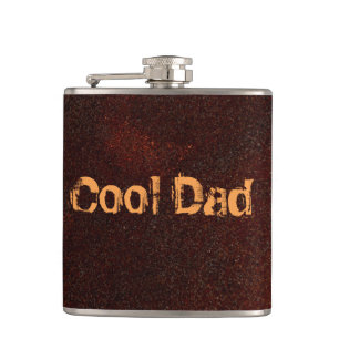 Personalized Rust Art Cool Fun Unique  Hip Flask